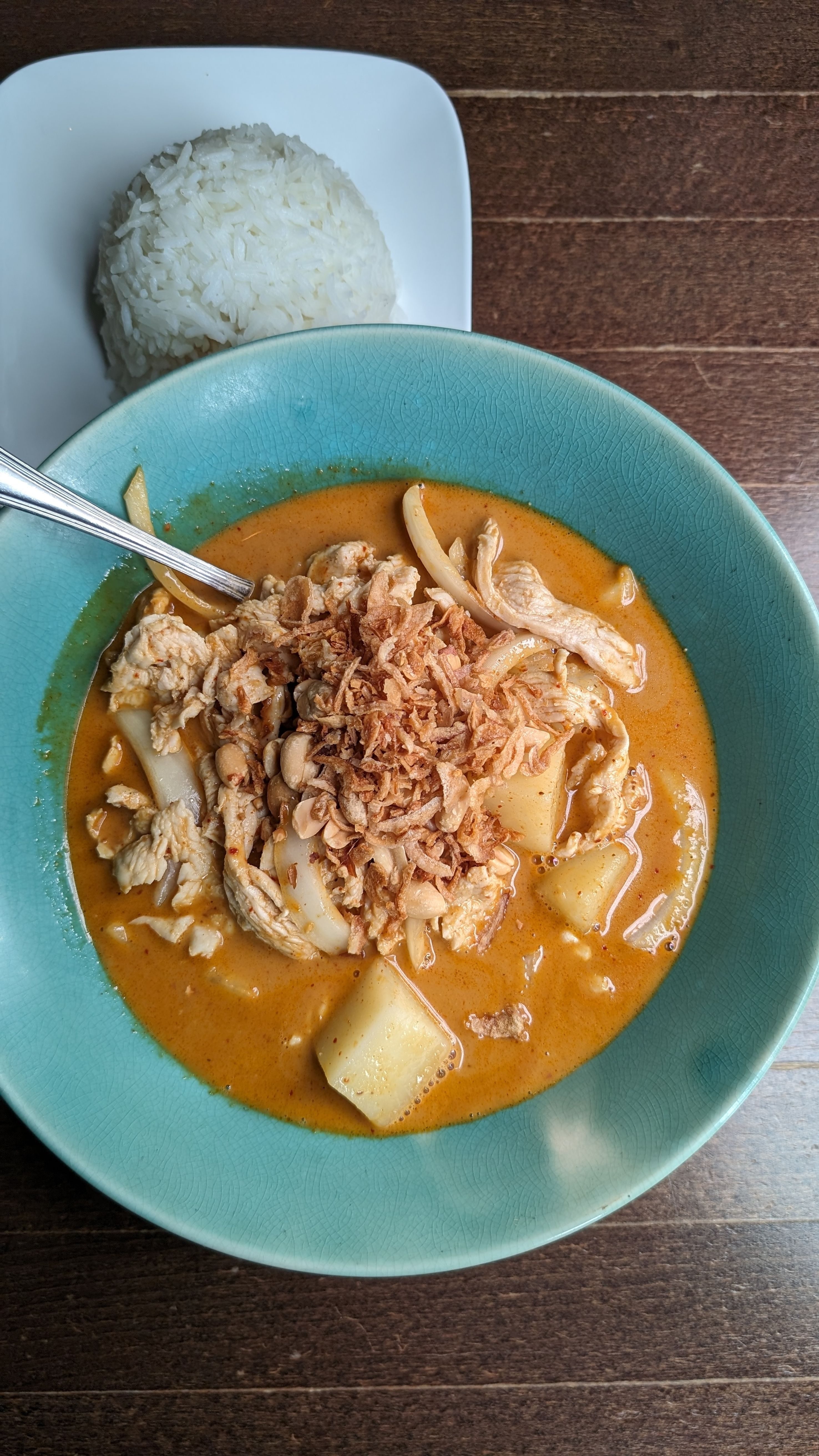 Massaman Curry Lunch.