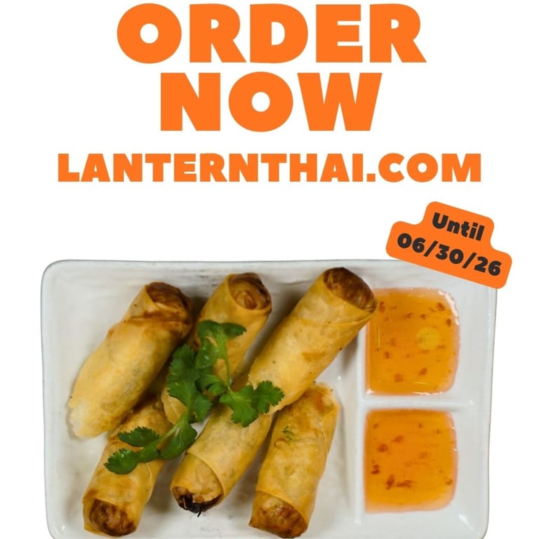 Free Spring Rolls? Yes, please!