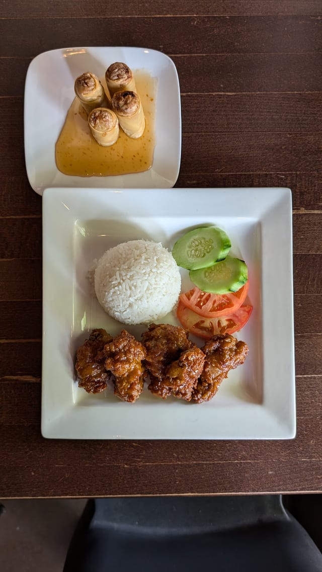 Crispy Teriyaki Wings.