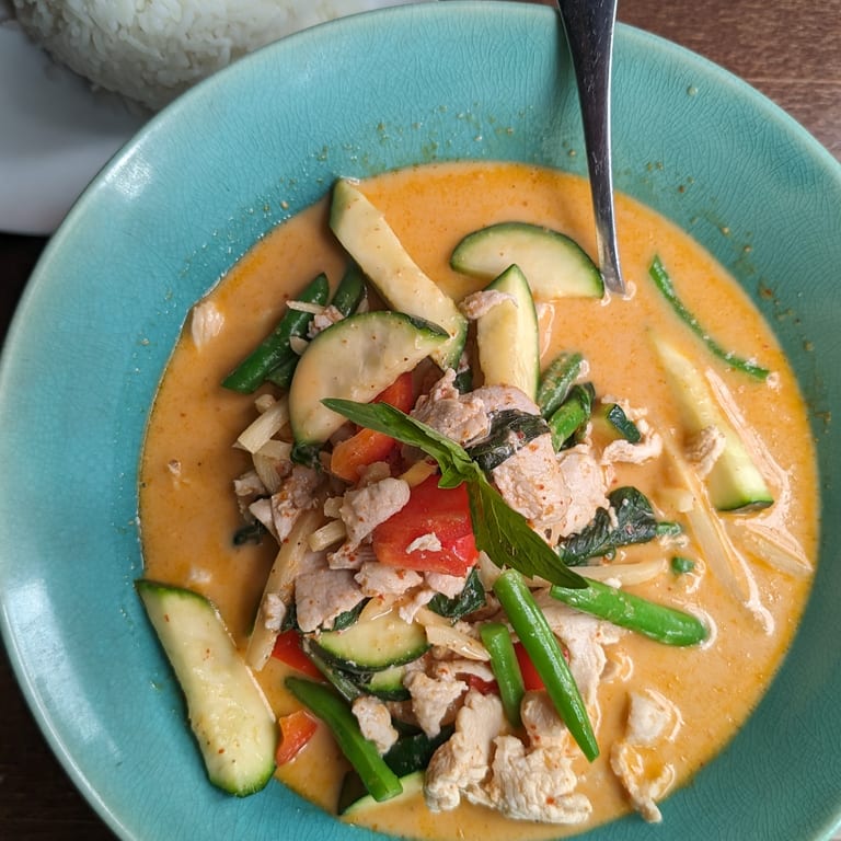 Delicious Panang Curry Awaits