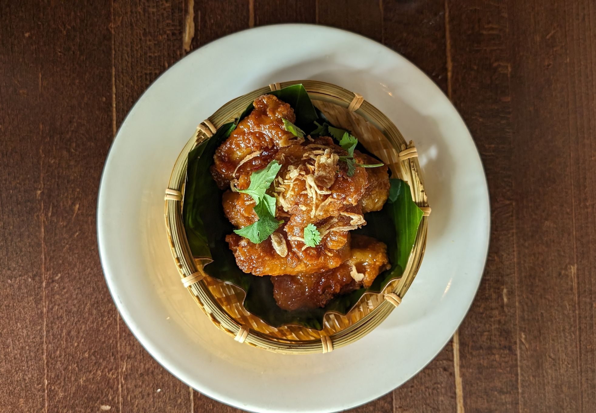 Honey-Chili Fried Chicken Wings.